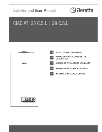 Инструкция котла Beretta CIAO 24 C S I
