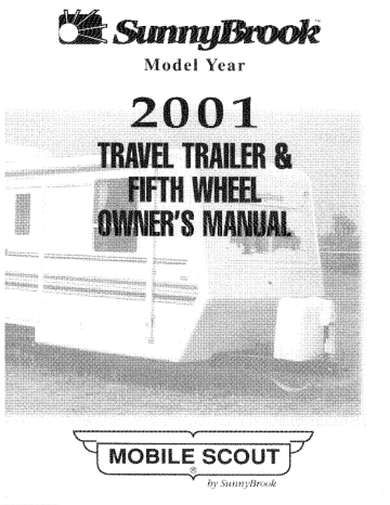 sunnybrook travel trailer manual