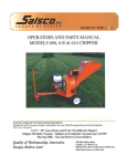 Salsco 616 Operator's Manual