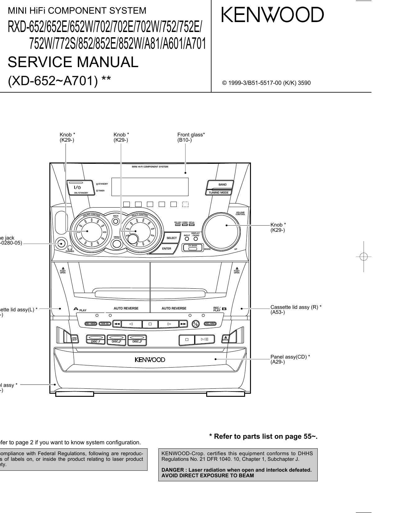 Rxd 655 kenwood схема