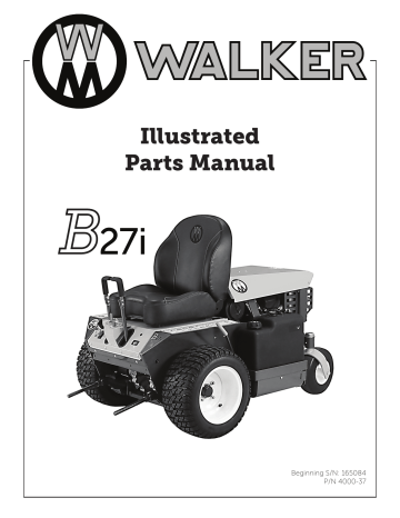 Walker B27i Parts List | Manualzz