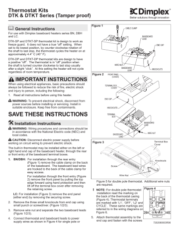 Dimplex Baseboard Heater Manual