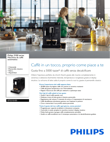 Carte De Commande Philips Pour Machines Espresso Série 3100 - EP3510/EP3550/EP3362