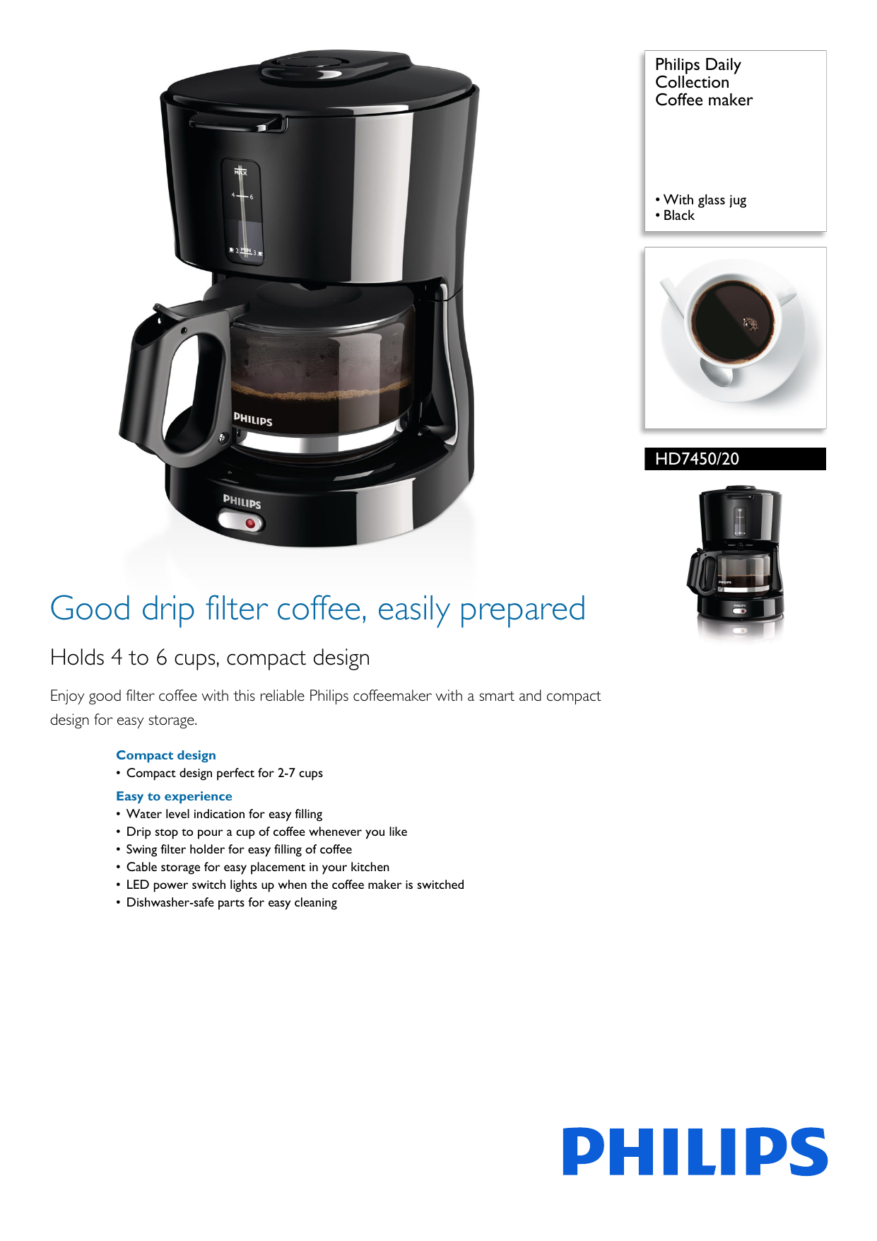 Philips HD7450/20 Daily Collection 
