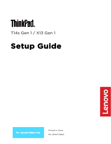 Lenovo ThinkPad User Manual | Manualzz