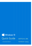 Windows 10 Notebook Gateway Instruction manual