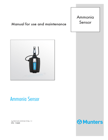 Munters AMS-1 Ammonia Sensor