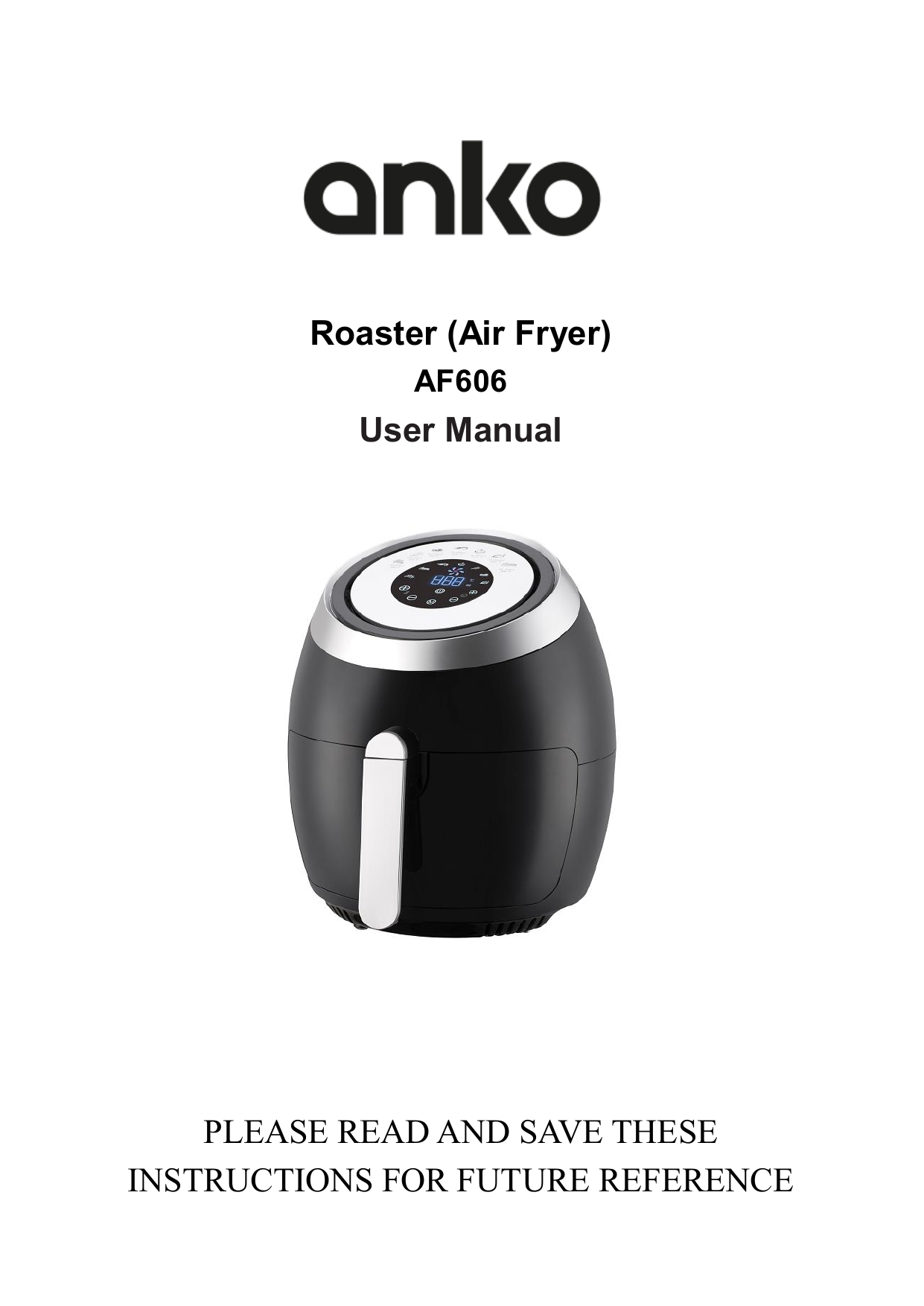 Anko roaster deals air fryer