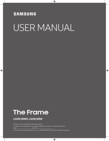 Samsung The Frame TV User Manual | Manualzz