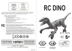 HYPER TOY WMC-UNI-2000 RC Dinosaur User Manual