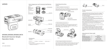 urovo SR5600 Portable Wireless Scanner User Guide | Manualzz