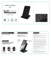 Dongguan Tyjin Electronics C-056A Wireless Charging Stand User Manual