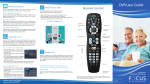 FOCUS BROADBAND IPTV-DVR Remote Control User Guide