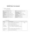 Zhejiang Okai Vehicle EB150 Meter Instructions