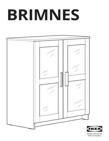 IKEA BRIMNES Cabinet instruction manual | Manualzz