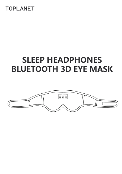 TOPLANET B08CRJXLLS Sleep Headphones Bluetooth 3D Eye Mask User