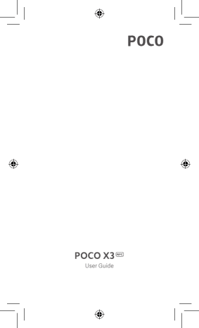 Xiaomi POCO X3 Smartphone User Guide | Manualzz