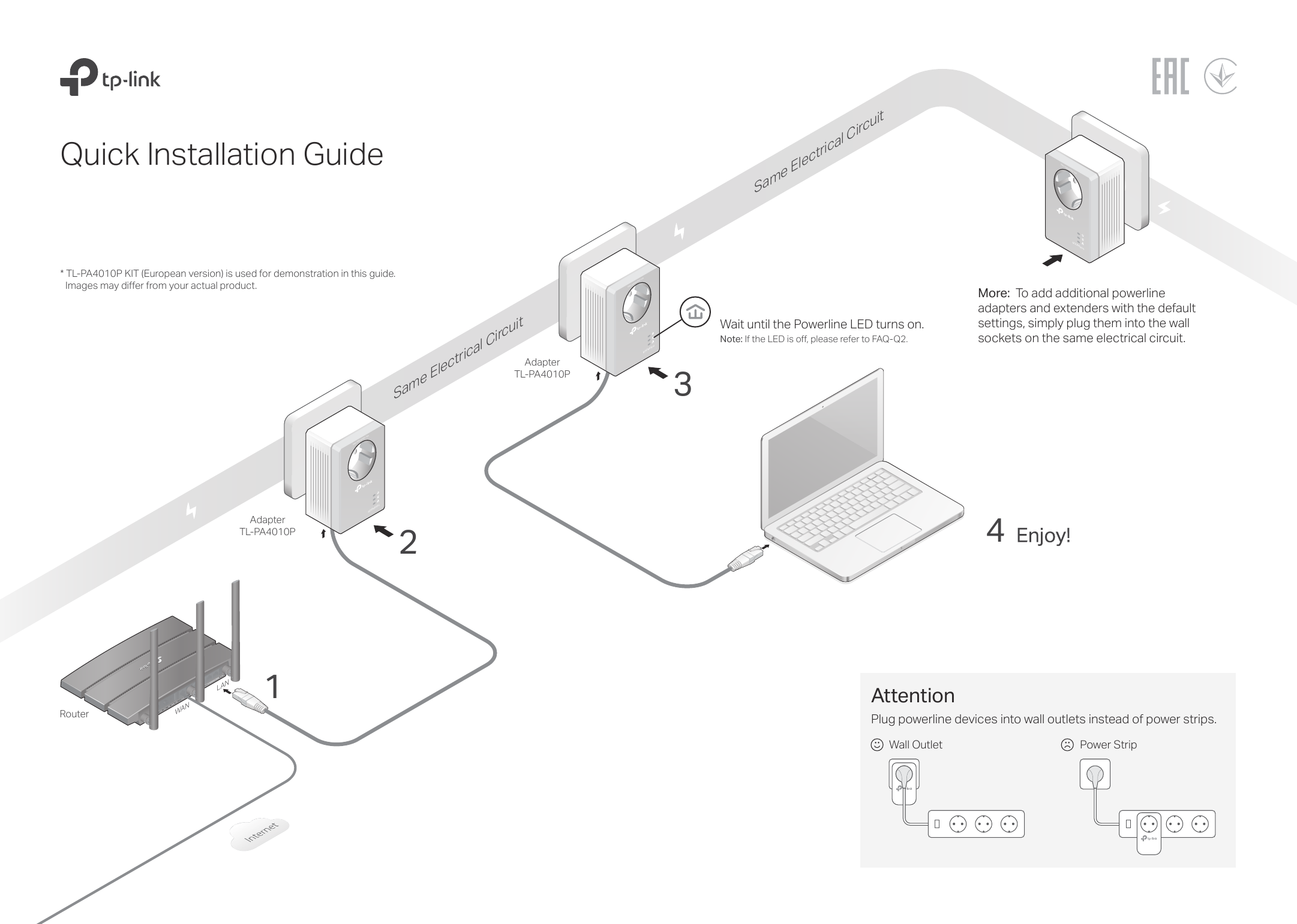 Installation adapter