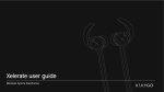 X by KYGO 7072506210088 Xelerate Wireless Sports Earphones User Guide