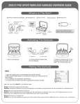 ZVOLTZ ZT000036 Pro Sport Wireless Earbuds User Guide