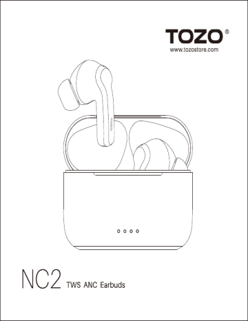 TOZO NC2 TWS ANC Earbuds User Manual | Manualzz