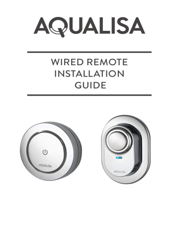 AQUALISA Wired Remote Installation Guide | Manualzz