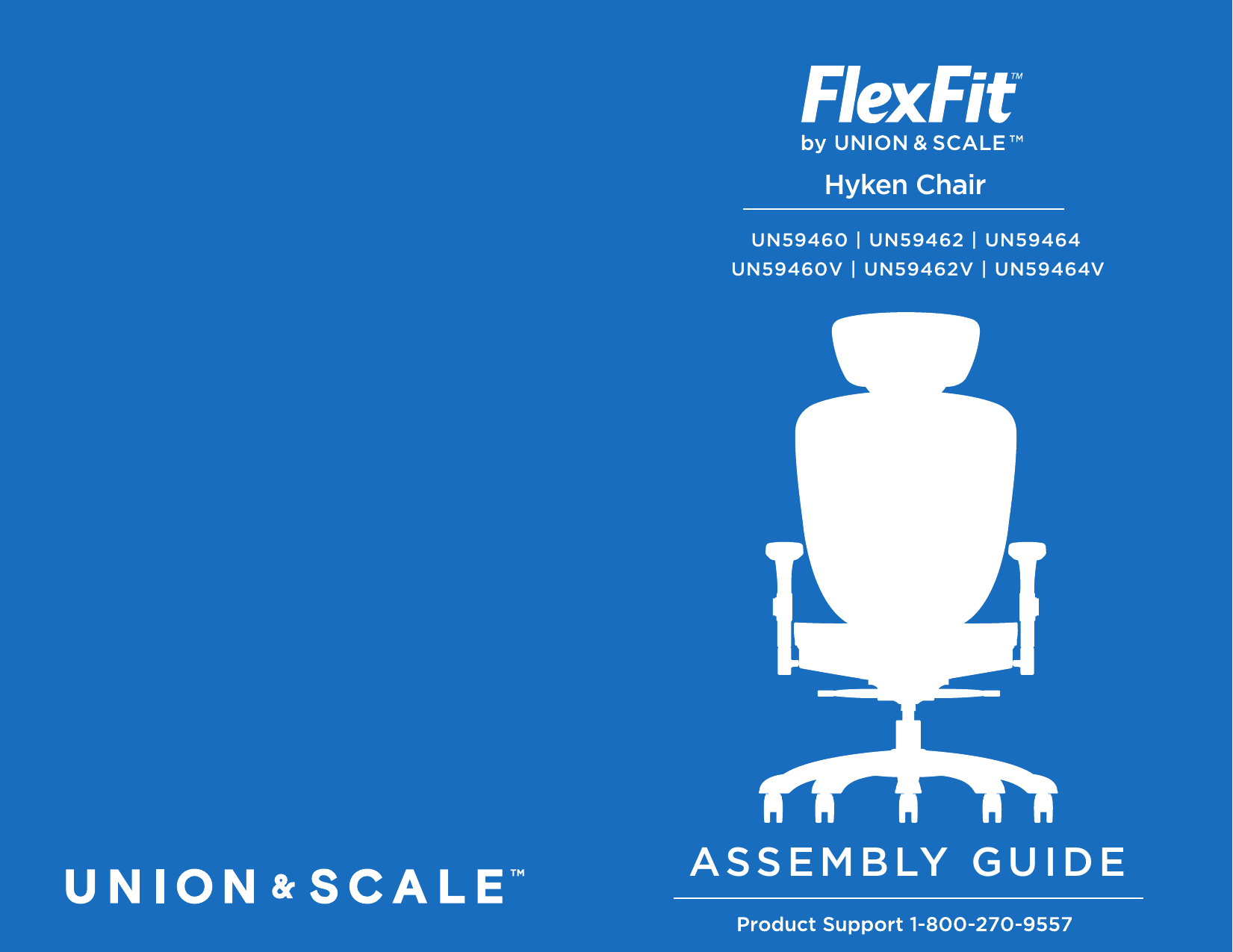 hyken mesh chair assembly