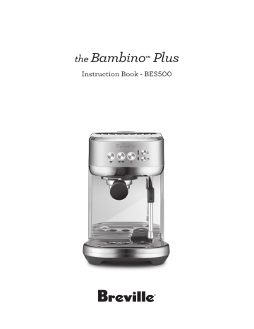 Breville The Bambino Plus BES500 Instruction Manual | Manualzz