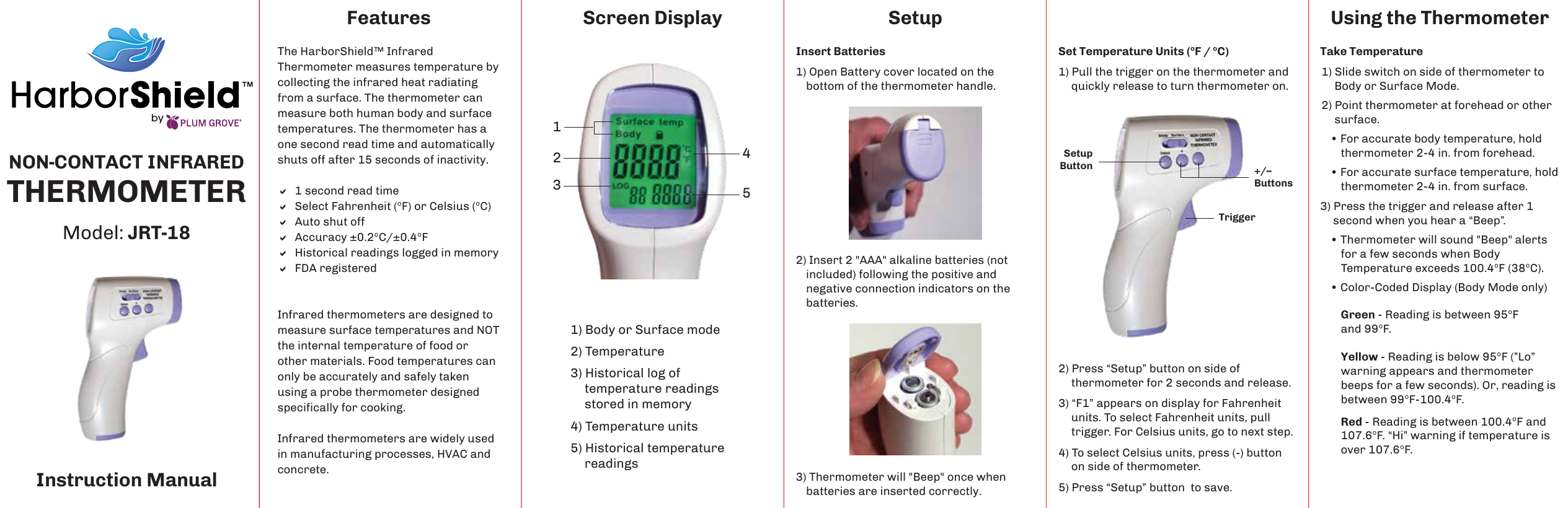 Thermometer H-8862 - Uline