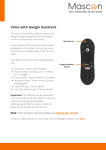 Mascon Voice User Guide