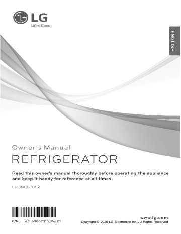 LG Refrigerator Owner’s Manual | Manualzz