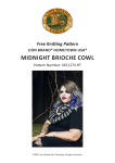 Lion Brand M21174 HT MIDNIGHT BRIOCHE COWL User Guide