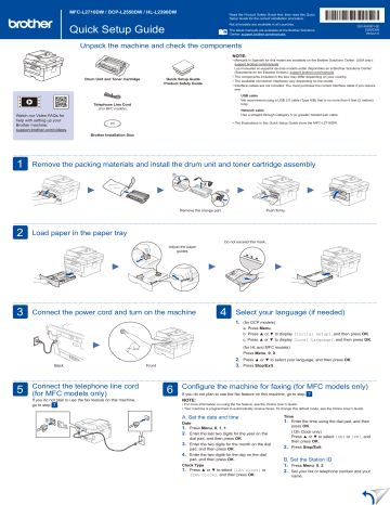 Brother Printer User Guide | Manualzz