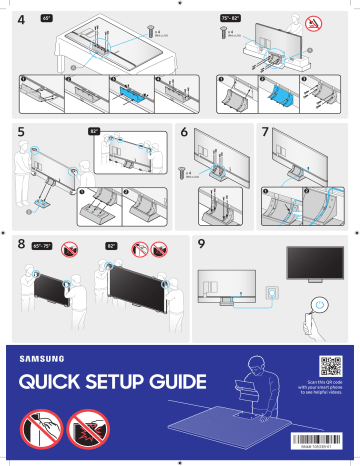 Samsung LED TV installation Guide | Manualzz