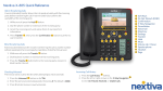 Nextiva X-885 QuickReference: AI Chat &amp; PDF Download