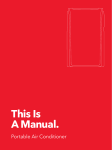 Vremi Portable Air Conditioner Manual | AI Chat &amp; PDF