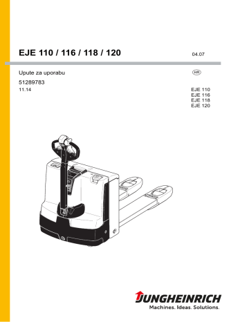 Jungheinrich EJE 120 Operating Manual | Manualzz