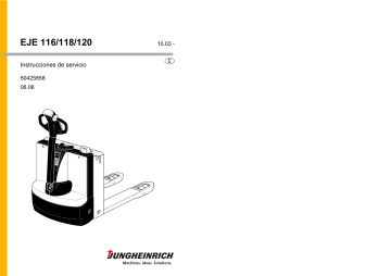 Jungheinrich EJE 120 Instrucciones de operación | Manualzz