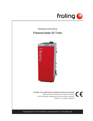 Froling S4 Turbo Operating Instructions Manual | Manualzz