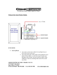CrimeStopper CS-5502 Wiring Instruction