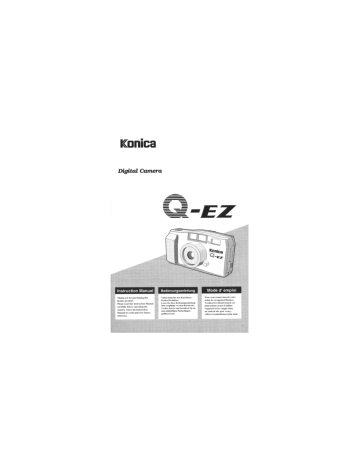 Konica Minolta Q-EZ Instruction Manual | Manualzz