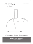 Giani Cucina GCWCP-01 Instruction Manual
