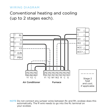 Ecobee ecobee4 Wiring Diagram | Manualzz