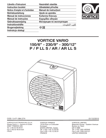 Ventilatore Da Parete Vortice 300/12 - Immissione Ed Estrazione Aria Con Serranda - Foto 5