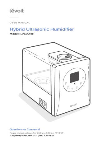 Levoit LV600HH Humidifier User Manual | Manualzz