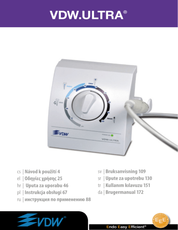 Dentsply Sirona VDW.ULTRA Instrucciones De Operación | Manualzz