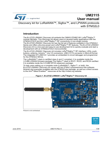 STMicroelectronics B-L072Z-LRWAN1 User Manual | Manualzz