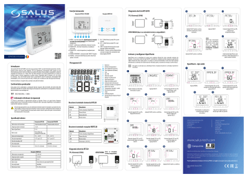 Salus RT520RF Quick guide | Manualzz