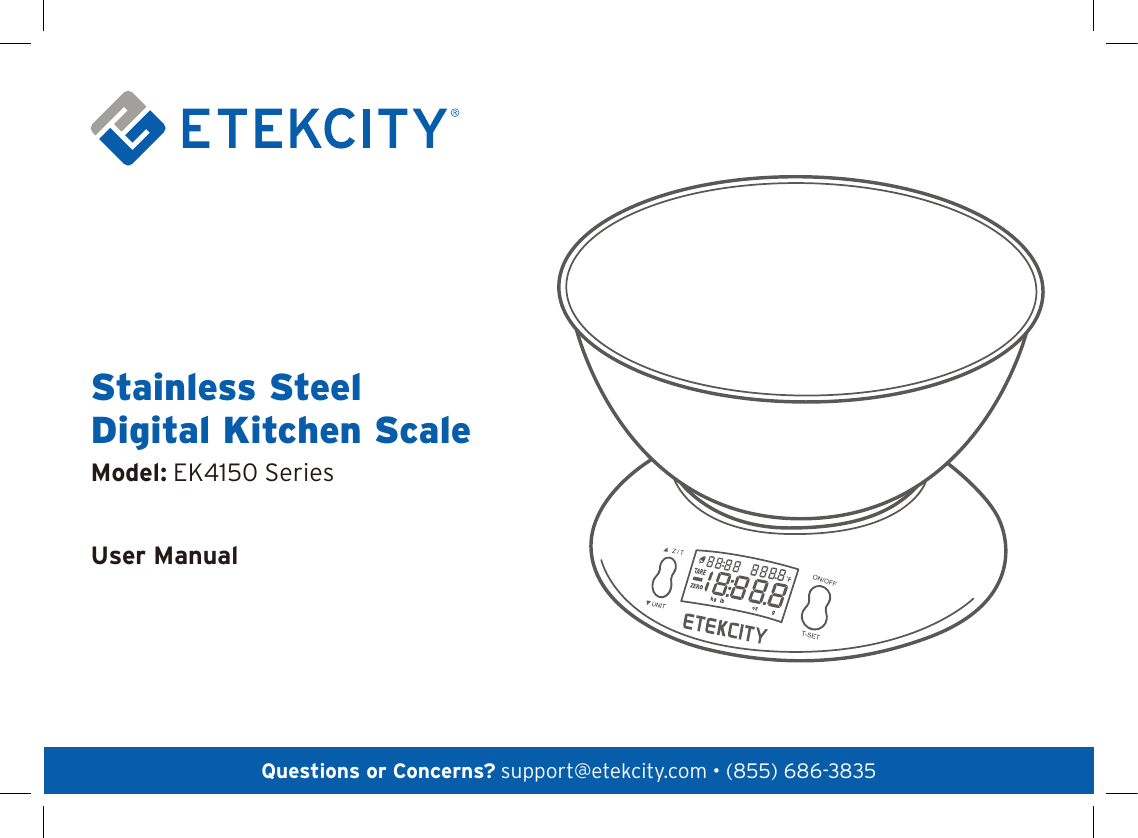 User manual Etekcity EK4150 (English - 16 pages)