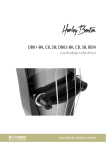 Harley Benton DB01-CB Electric Double Bass Manual de usuario